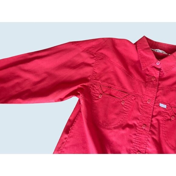 Vintage GITANO 1980s Button Down Western Style Shirt Top Blouse Size Small - Picture 5 of 7